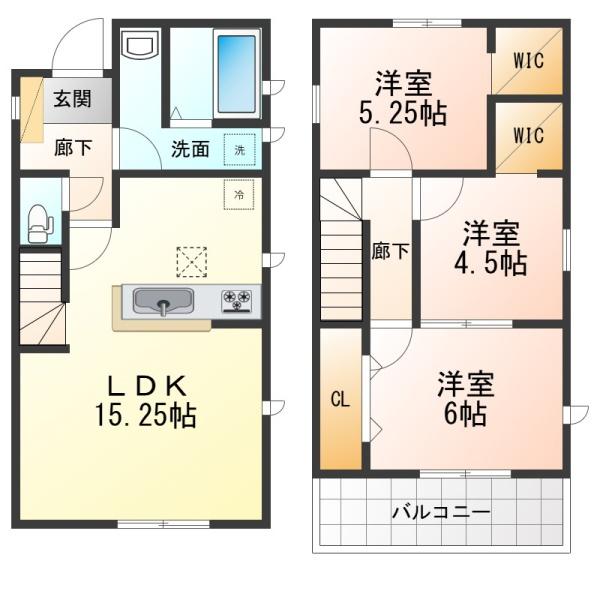 鈴鹿市長太新町第3期　新築戸建　4号棟