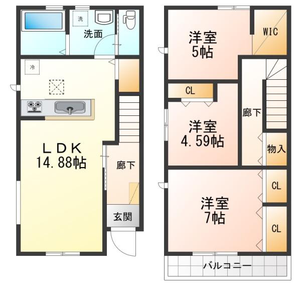 鈴鹿市寺家５丁目の新築一戸建