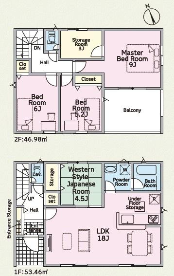 四日市市河原田町第10　新築戸建　3号棟