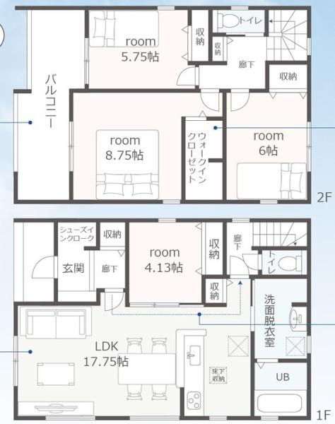 鈴鹿市自由ヶ丘１丁目の新築一戸建