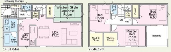 四日市市小林町第3　新築戸建　全3棟　2号棟
