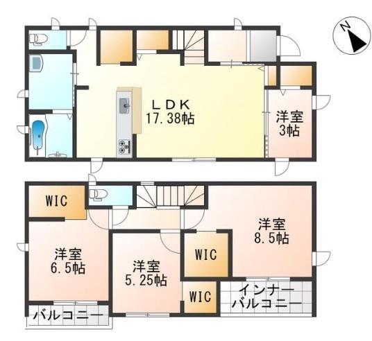鈴鹿市東磯山４丁目の新築一戸建