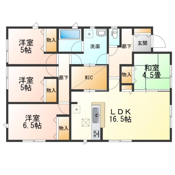 鈴鹿市長太栄町第4　3号棟　新築戸建