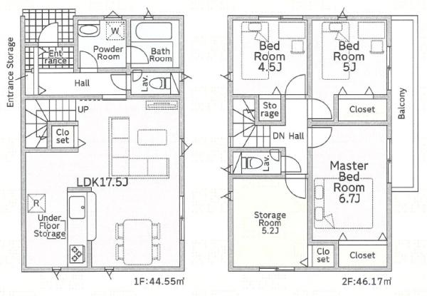 四日市市富田一色町第6　新築戸建　全4棟　1号棟