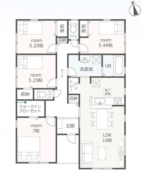 亀山市羽若町　新築戸建　全5棟　4号棟