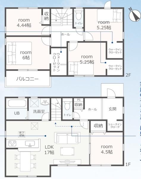 四日市市小林町第5新築戸建(間取り)