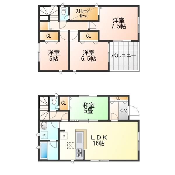 鈴鹿市岸岡町第5　4号棟　新築戸建