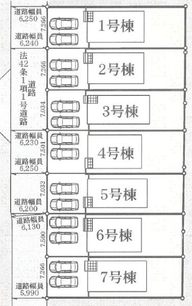 鈴鹿市桜島町第4　新築戸建　全7棟　2号棟