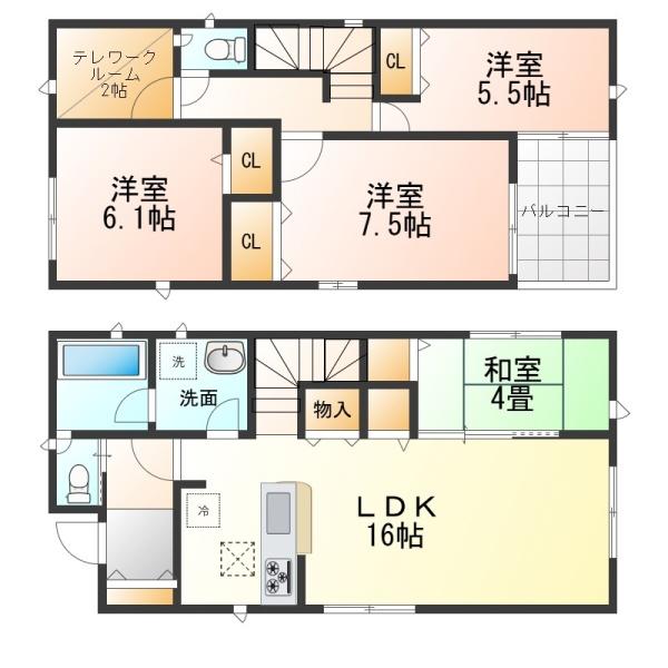 鈴鹿市桜島町第4　新築戸建　全7棟　5号棟