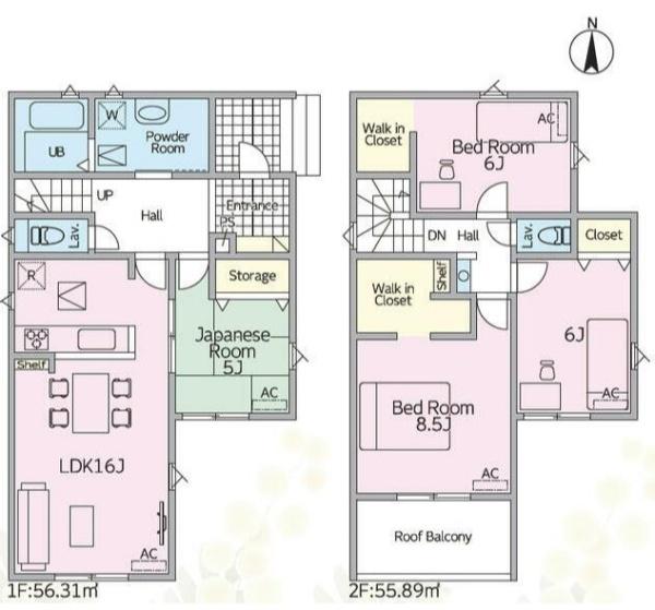 鈴鹿市住吉1丁目1期　新築戸建　全2棟　2号棟