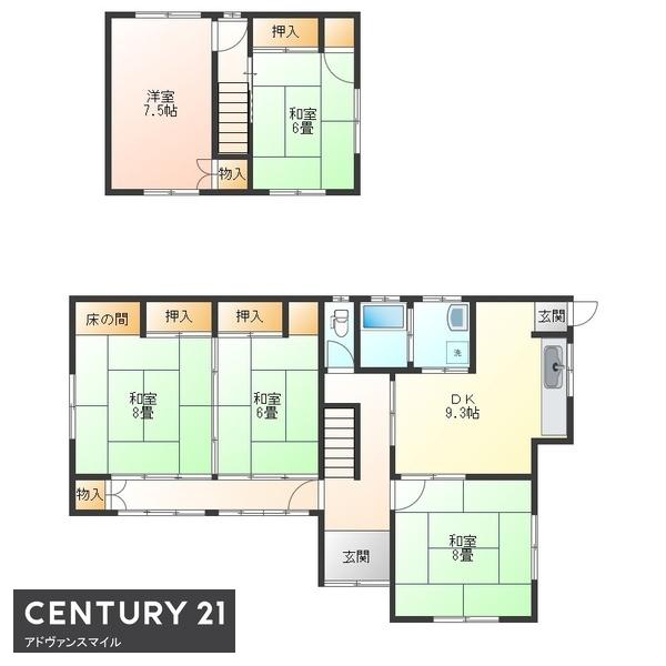亀山市みどり町の中古一戸建