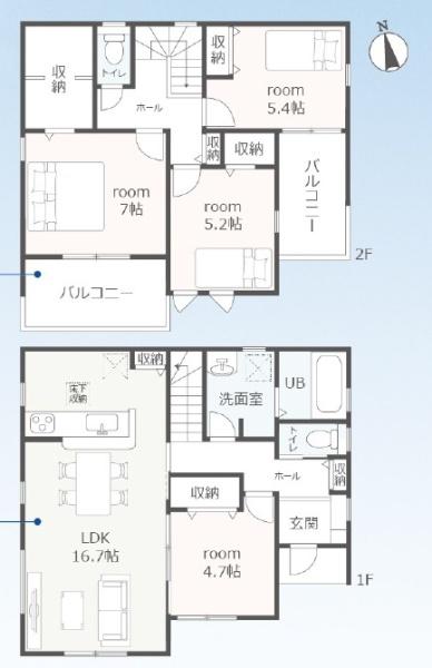 鈴鹿市北玉垣町の新築一戸建