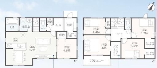 菰野町小島第2　新築戸建