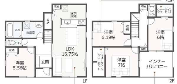 東員町山田　新築戸建　1号棟
