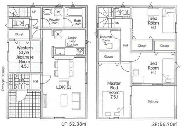 四日市市河原田町第11　新築戸建　3号棟