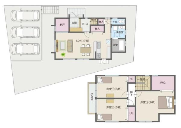 四日市市波木南台　中古戸建