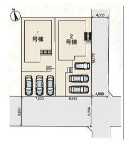 四日市市小杉町01期　新築戸建　1号棟