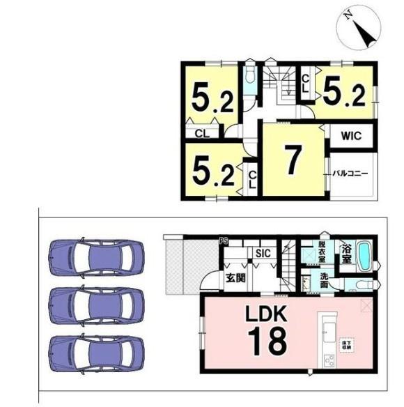 四日市市日永西３丁目の新築一戸建