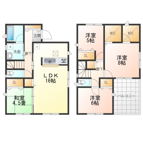 鈴鹿市鈴鹿ハイツ第3　2号棟　新築戸建