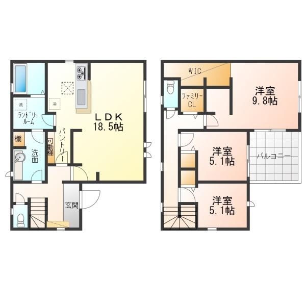津市河芸町第5　新築戸建　4号棟