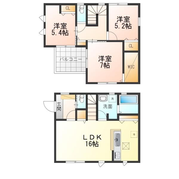 桑名市新倉持の新築一戸建