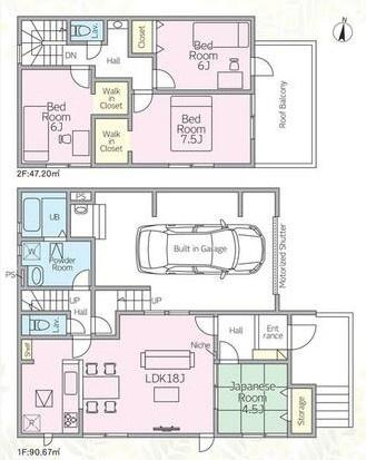 鈴鹿市稲生町の新築一戸建