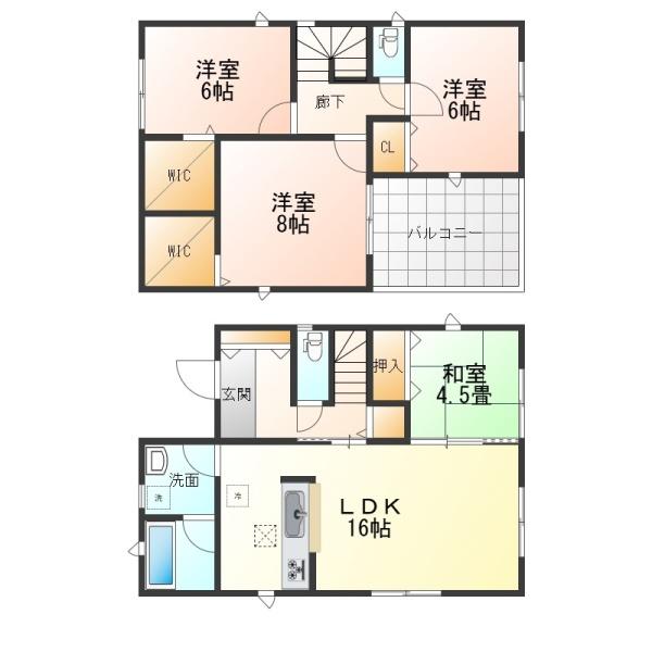 鈴鹿市長太旭町６丁目の新築一戸建