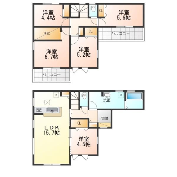 津市乙部の新築一戸建