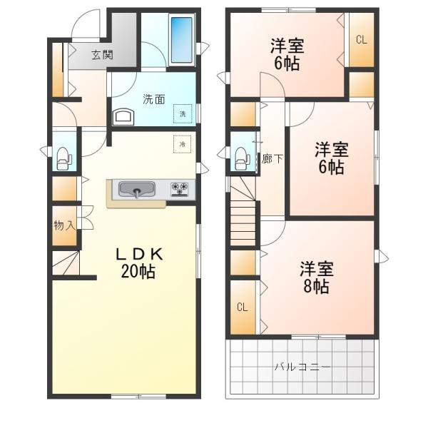 四日市市川北２丁目の新築一戸建