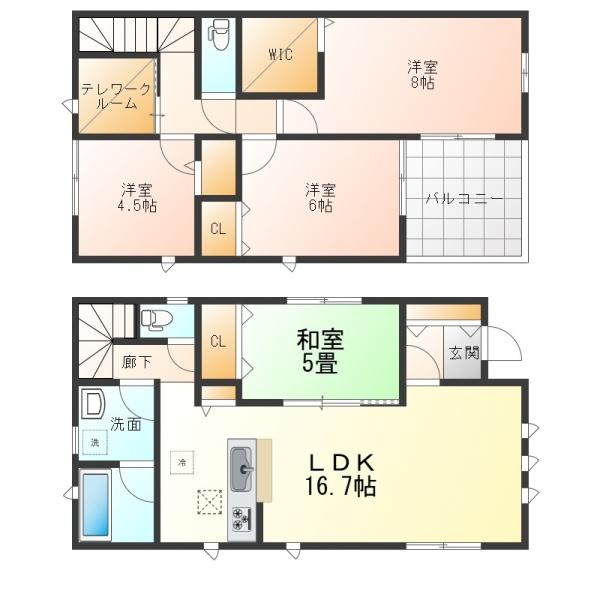 四日市市ときわ２丁目の新築一戸建
