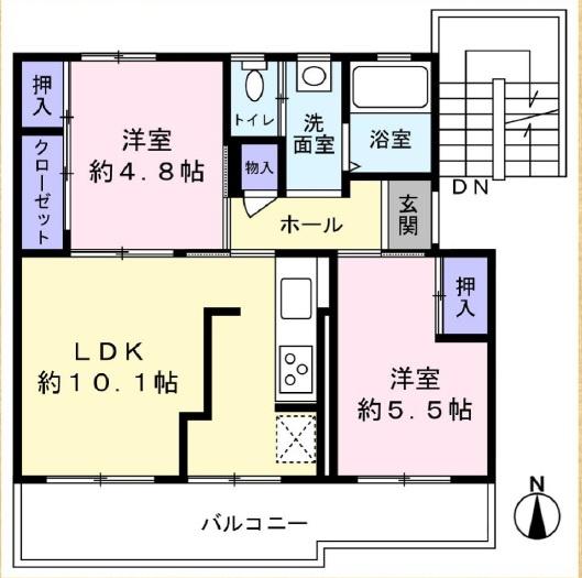 ガーデン山団地８号棟