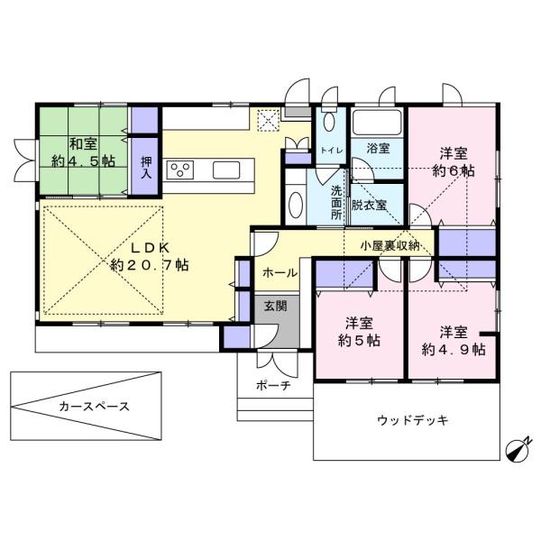 鎌ケ谷市東初富４丁目の中古一戸建