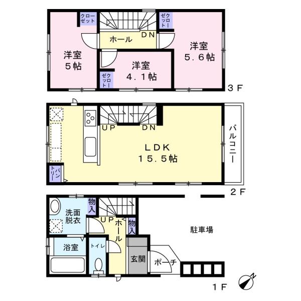 船橋市前原東４丁目の新築一戸建