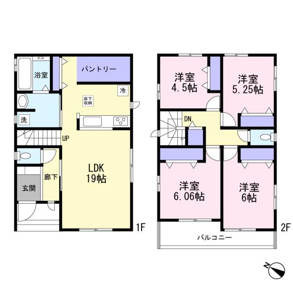 船橋市二宮１丁目の新築一戸建