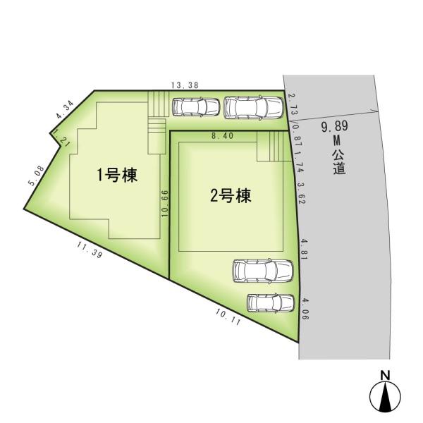 市川市本北方２丁目の新築一戸建