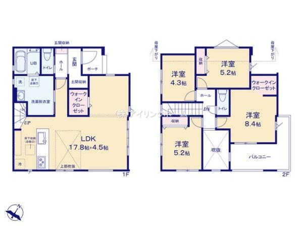 船橋市新高根４丁目の新築一戸建