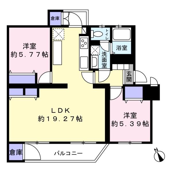 谷津遊園ハイツD棟