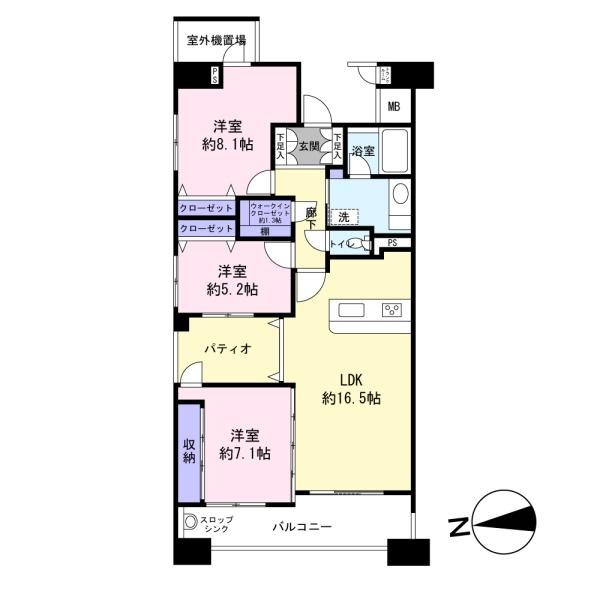 リーセントヒルズパークフロントB棟