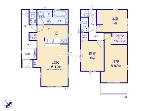船橋市咲が丘３丁目の新築一戸建