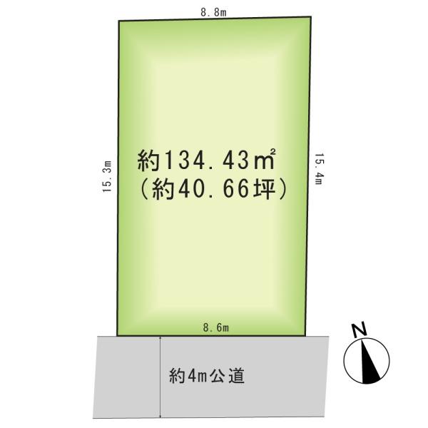 鎌ケ谷市中佐津間２丁目の売土地