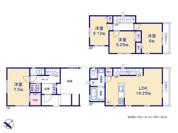 市川市日之出の新築一戸建