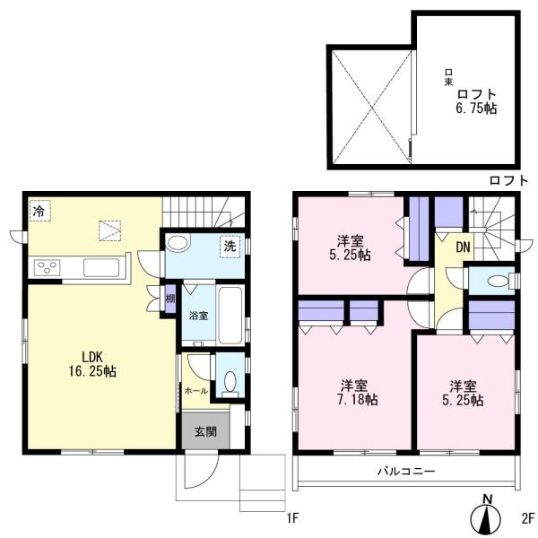 市川市北国分３丁目の新築一戸建