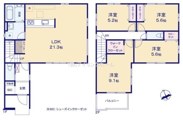 鎌ケ谷市西佐津間２丁目の新築一戸建