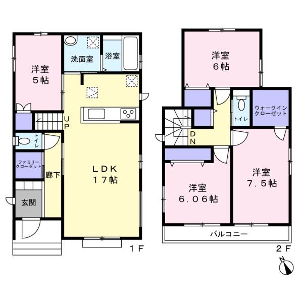 船橋市二和東５丁目の新築一戸建