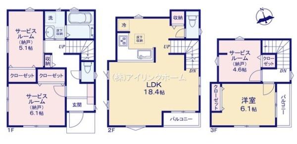 市川市新井１丁目の新築一戸建