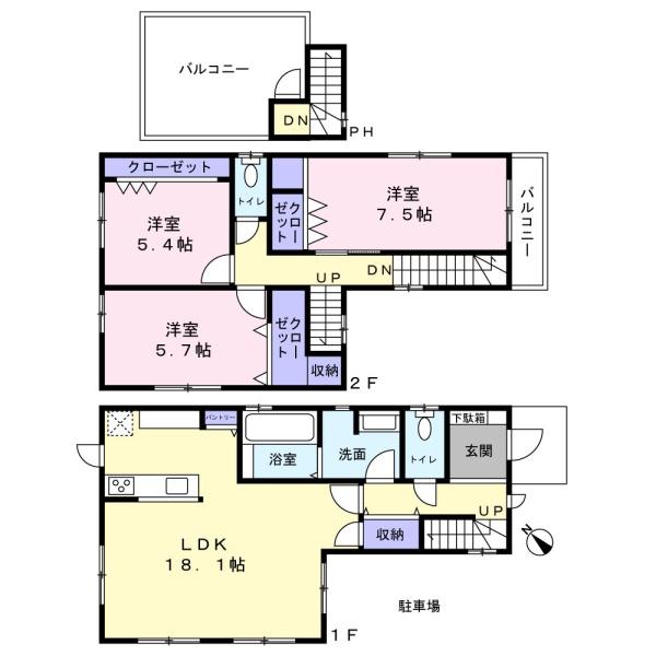 船橋市芝山６丁目の中古一戸建