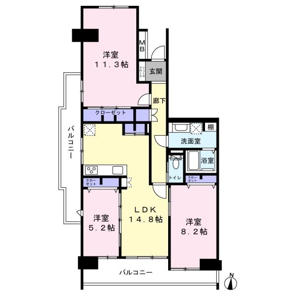 パークハイツ南山第1号棟