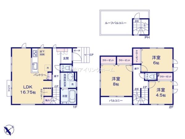 八千代市八千代台東６丁目の新築一戸建