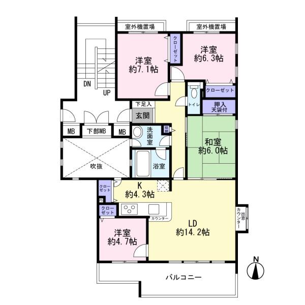 コスモ津田沼グレイスシティD号棟