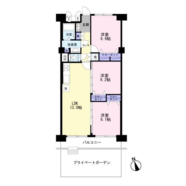 新松戸西パークハウスB棟